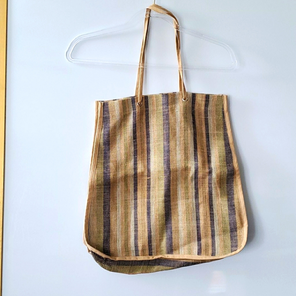 J Crew Jute Bag
